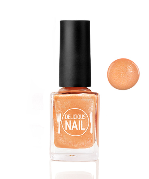 SKINFOOD(スキンフード)の「デリシャスネイル 330(パールオレンジ) 10mL(マニキュア/ジェルネイル・レディース・その他・FREE)」の1枚目の写真