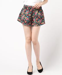 花柄ショートPT