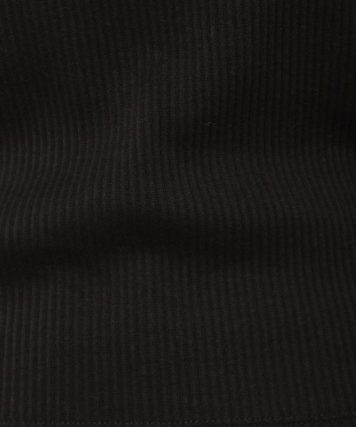 PAGEBOY(ページボーイ)の「リブハイネックロングスリーブ(Tシャツ/カットソー・レディース・ブラック/ダークブラウン/オフホワイト・FREE)」の12枚目の写真