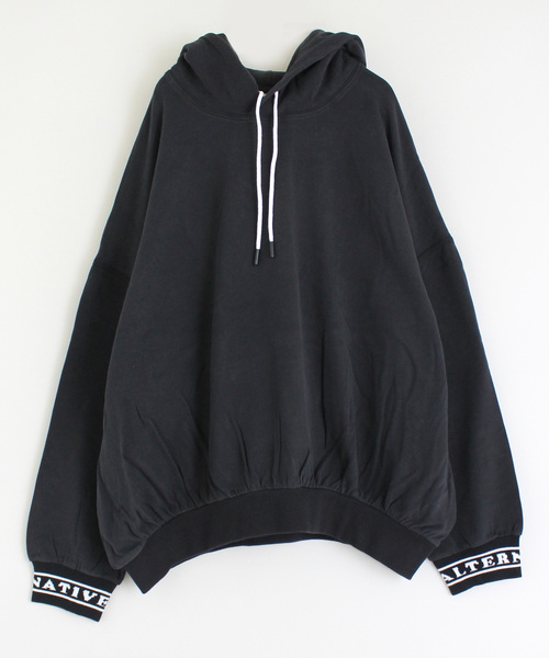 RNA（アールエヌエー）の「M1289 ジャガードロゴパーカー（パーカー・レディース・ホワイト/杢グレー/ブラック・MEDIUM）」の2枚目の写真