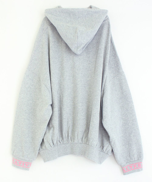 RNA（アールエヌエー）の「M1289 ジャガードロゴパーカー（パーカー・レディース・ホワイト/杢グレー/ブラック・MEDIUM）」の15枚目の写真