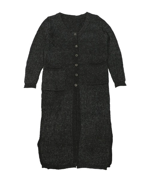 OSYAREVO（オシャレボ）の「ロング ニット カーディガン（カーディガン/ボレロ・レディース・カーキ/ブラック・LARGE/MEDIUM）」の11枚目の写真