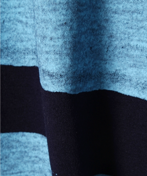 CIAOPANIC TYPY（チャオパニックティピー）の「KIDS ハンドボーダーポケットTee（Tシャツ/カットソー・キッズ・ホワイト/ネイビー・135/105/125/95/115）」の9枚目の写真