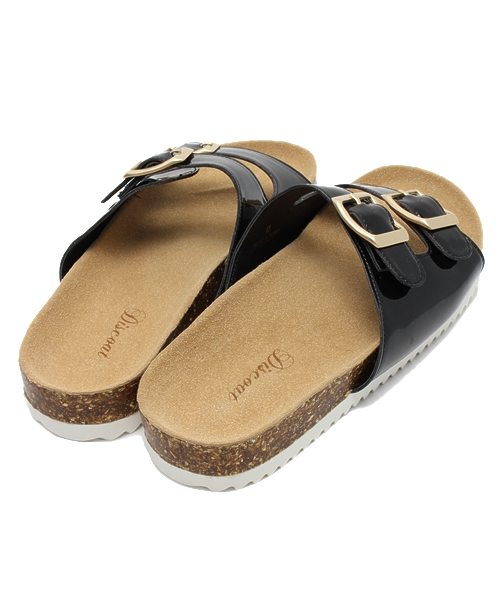 DISCOAT（ディスコート）の「【Discoat】2ベルトペタンコサンダル（サンダル・レディース・ブラック/ホワイト/その他21・LARGE/MEDIUM）」の7枚目の写真