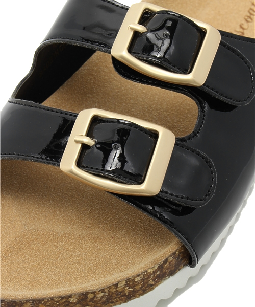 DISCOAT（ディスコート）の「【Discoat】2ベルトペタンコサンダル（サンダル・レディース・ブラック/ホワイト/その他21・LARGE/MEDIUM）」の5枚目の写真
