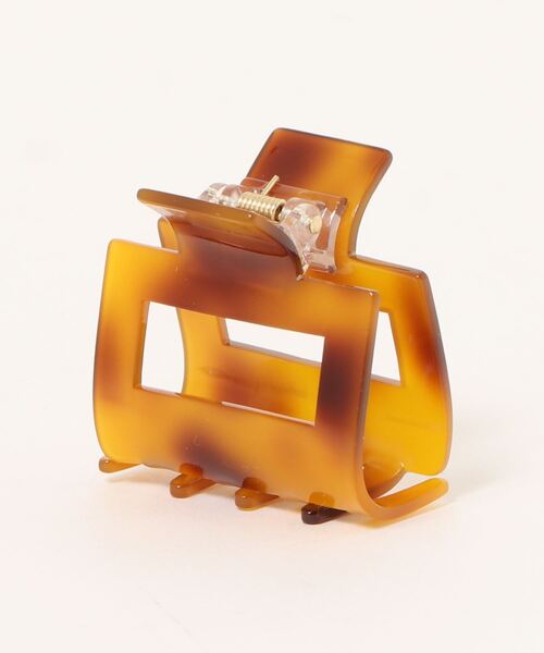 Esime(エシミー)の「ヘアクリップ(バレッタ/ヘアクリップ・レディース・アイボリー/ベージュ/ブラウン/ピンク/その他/キャメル/グリーン系その他/ホワイト/スモークピンク/その他1/グレー/ライトブラウン/ブルー/ライトベージュ/パープル・FREE)」の6枚目の写真