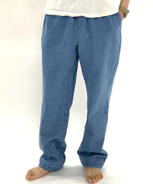 GLOSTER（グロスター）の「【WEB限定カラーあり】【FREDYMAC/フレディマック】ワイドパンツ イージーパンツ（その他パンツ・メンズ・チャコールグレー/ライトブルー/オリーブ/サックスブルー/インディゴブルー/ホワイト系その他/キャメル/キナリ・M/L）」の18枚目の写真