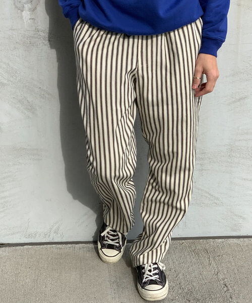 GLOSTER（グロスター）の「【WEB限定カラーあり】【FREDYMAC/フレディマック】ワイドパンツ イージーパンツ（その他パンツ・メンズ・チャコールグレー/ライトブルー/オリーブ/サックスブルー/インディゴブルー/ホワイト系その他/キャメル/キナリ・M/L）」の14枚目の写真