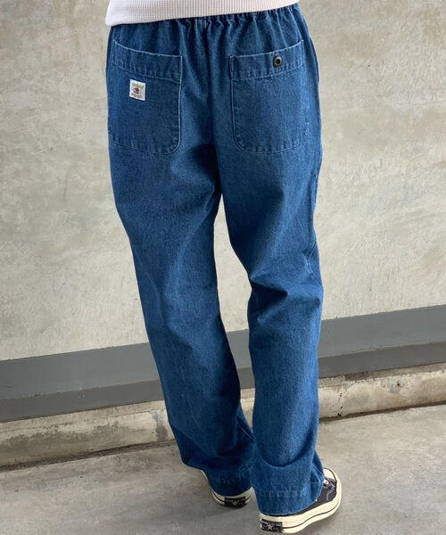 GLOSTER（グロスター）の「【WEB限定カラーあり】【FREDYMAC/フレディマック】ワイドパンツ イージーパンツ（その他パンツ・メンズ・チャコールグレー/ライトブルー/オリーブ/サックスブルー/インディゴブルー/ホワイト系その他/キャメル/キナリ・M/L）」の19枚目の写真