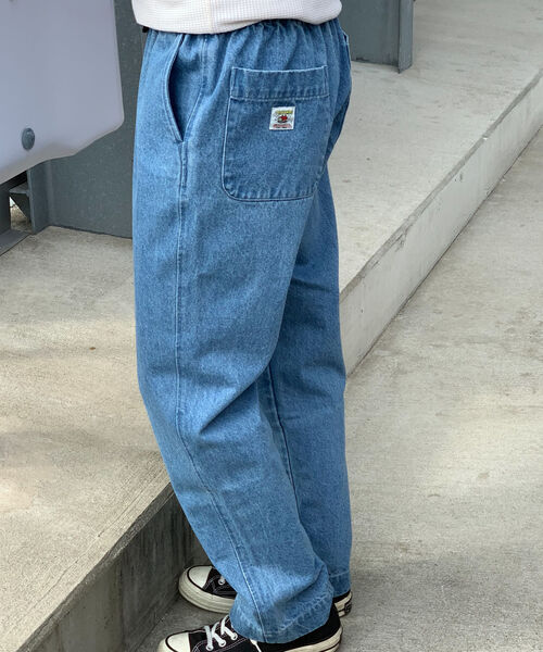 GLOSTER（グロスター）の「【WEB限定カラーあり】【FREDYMAC/フレディマック】ワイドパンツ イージーパンツ（その他パンツ・メンズ・チャコールグレー/ライトブルー/オリーブ/サックスブルー/インディゴブルー/ホワイト系その他/キャメル/キナリ・M/L）」の15枚目の写真