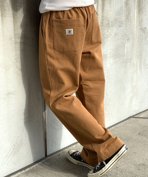 GLOSTER（グロスター）の「【WEB限定カラーあり】【FREDYMAC/フレディマック】ワイドパンツ イージーパンツ（その他パンツ・メンズ・チャコールグレー/ライトブルー/オリーブ/サックスブルー/インディゴブルー/ホワイト系その他/キャメル/キナリ・M/L）」の20枚目の写真