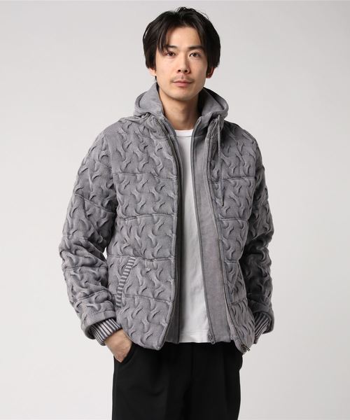 VIBGYOR(ヴィブジョー)の「ケーブル編み ブルゾン (RM)(ブルゾン・メンズ・その他1/その他2/その他3/その他4・MEDIUM/LARGE)」の2枚目の写真
