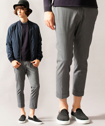 BEAUTY&YOUTH UNITED ARROWS | BY ∴ T/R ノープリーツ アンクル パンツ(スラックス)