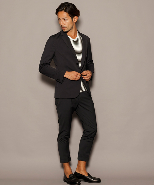 BEAUTY&YOUTH UNITED ARROWS（ビューティーアンドユースユナイテッドアローズ）の「BY ∴ T/R ノープリーツ アンクル パンツ§ ◇（スラックス・メンズ・ブラック/グレー/ネイビー・MEDIUM/LARGE/X-LARGE/SMALL）」の14枚目の写真