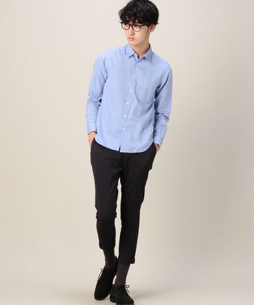 BEAUTY&YOUTH UNITED ARROWS（ビューティーアンドユースユナイテッドアローズ）の「BY ∴ T/R ノープリーツ アンクル パンツ§ ◇（スラックス・メンズ・ブラック/グレー/ネイビー・MEDIUM/LARGE/X-LARGE/SMALL）」の20枚目の写真