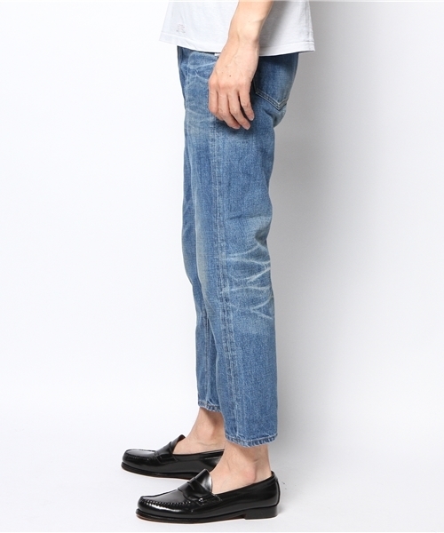 CIAOPANIC(チャオパニック)の「【Ciaopanic】レギュラーデニムジャスト丈(デニムパンツ・メンズ・インディゴブルー・2/3/1/5/4)」の2枚目の写真