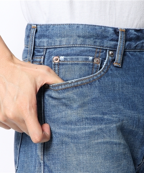 CIAOPANIC(チャオパニック)の「【Ciaopanic】レギュラーデニムジャスト丈(デニムパンツ・メンズ・インディゴブルー・2/3/1/5/4)」の6枚目の写真