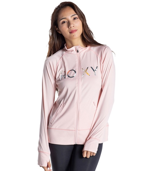 セール Botanical Logo Stand ロキシー レディース 水着 ラッシュガード 長袖 ハイネック ラッシュガード Roxy ロキシー のファッション通販 Zozotown