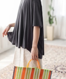 ADAM ET ROPE' | ラウンドフレアトップス(Tシャツ/カットソー)