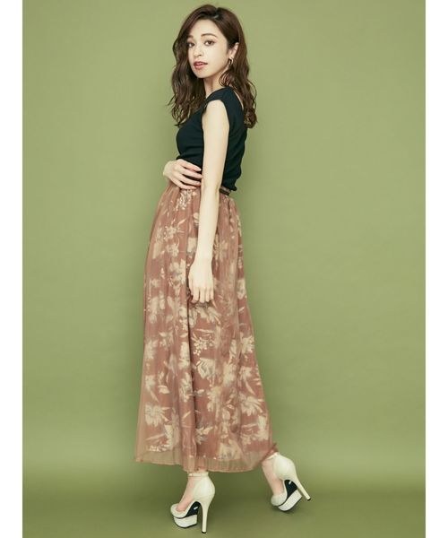 RESEXXY（リゼクシー）の「ツイード切替パンプス（パンプス・レディース・ブラック/ブラウン/ベージュ・SMALL/MEDIUM/LARGE）」の5枚目の写真