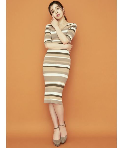 RESEXXY（リゼクシー）の「ツイード切替パンプス（パンプス・レディース・ブラック/ブラウン/ベージュ・SMALL/MEDIUM/LARGE）」の9枚目の写真