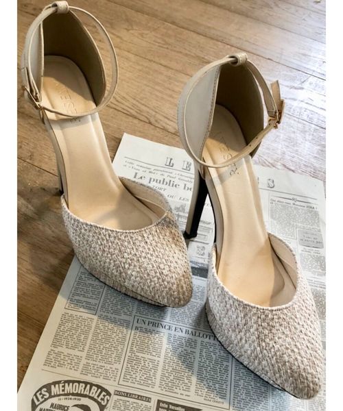 RESEXXY（リゼクシー）の「ツイード切替パンプス（パンプス・レディース・ブラック/ブラウン/ベージュ・SMALL/MEDIUM/LARGE）」の15枚目の写真