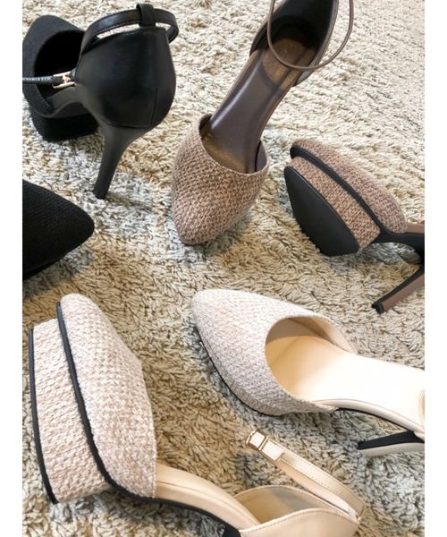 RESEXXY（リゼクシー）の「ツイード切替パンプス（パンプス・レディース・ブラック/ブラウン/ベージュ・SMALL/MEDIUM/LARGE）」の16枚目の写真
