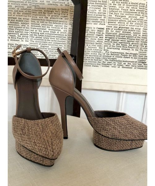 RESEXXY（リゼクシー）の「ツイード切替パンプス（パンプス・レディース・ブラック/ブラウン/ベージュ・SMALL/MEDIUM/LARGE）」の18枚目の写真