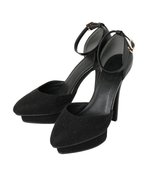 RESEXXY（リゼクシー）の「ツイード切替パンプス（パンプス・レディース・ブラック/ブラウン/ベージュ・SMALL/MEDIUM/LARGE）」の19枚目の写真