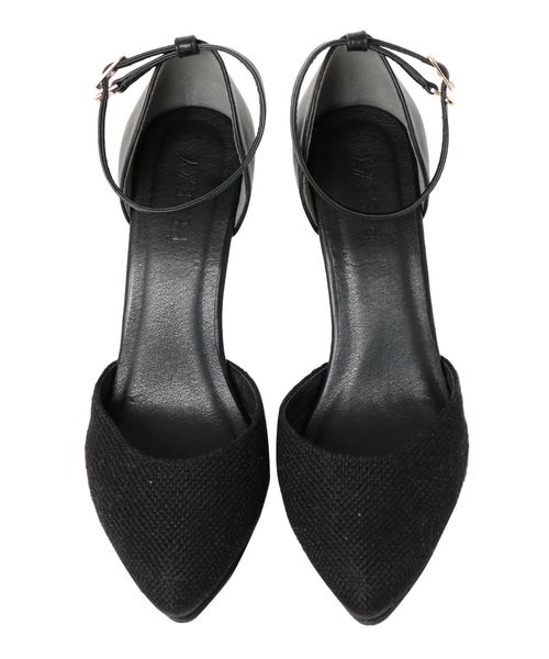 RESEXXY（リゼクシー）の「ツイード切替パンプス（パンプス・レディース・ブラック/ブラウン/ベージュ・SMALL/MEDIUM/LARGE）」の21枚目の写真