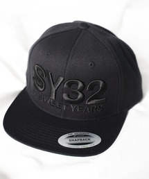 『SY32 by SWEET YEARS』3D LOGO SNAPBACK CAP