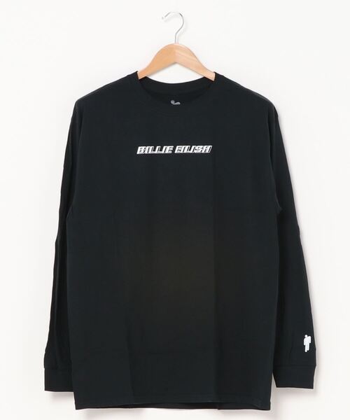 Billie Eilish ビリーアイリッシュ 黒 Tシャツ・カットソー L BILLIE EILISH/ビリーアイリッシュ BLAH-TTE TEE グラフィック