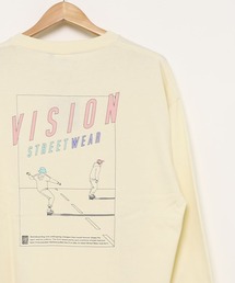 VISION STREET WEAR（ヴィジョンストリートウェア）の「VISION STREET WEAR/ヴィジョンストリートウエア イラスト グラフィック バックプリント ビッグシルエット ロングスリーブTシャツ（Tシャツ/カットソー・メンズ）」
