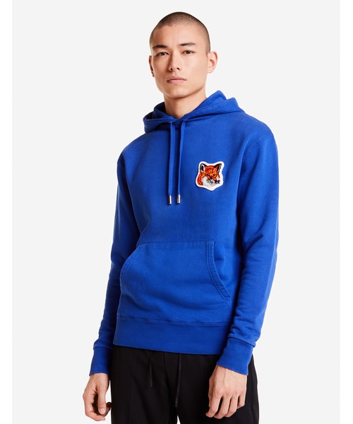 メゾンキツネ　パーカー Maison Kitsune（メゾンキツネ）の「VELVET FOX HEAD PATCH