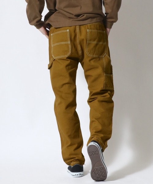 SITRY（シトリー）の「ルーズテーパード ペインターパンツ/スケーターパンツ（デニムパンツ・メンズ・ブラック/ブラウン/ライトインディゴブルー/ストライプ/ワンウォッシュ/アイボリー・M/L）」の14枚目の写真