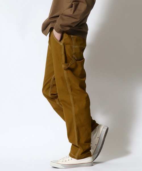 SITRY（シトリー）の「ルーズテーパード ペインターパンツ/スケーターパンツ（デニムパンツ・メンズ・ブラック/ブラウン/ライトインディゴブルー/ストライプ/ワンウォッシュ/アイボリー・M/L）」の16枚目の写真