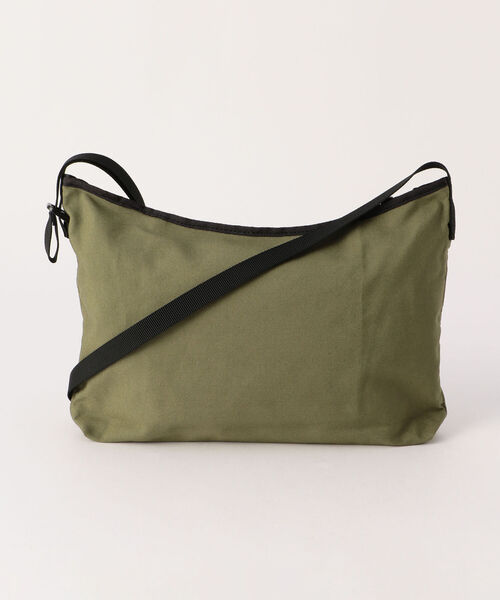 DANTON（ダントン）の「【DANTON/ダントン】 コットンキャンバス横型サコッシュ #JD-7298（ボディバッグ/ウエストポーチ・メンズ・チャコールグレー/ブラック/ベージュ/オリーブ/サックスブルー/キナリ・FREE）」の14枚目の写真