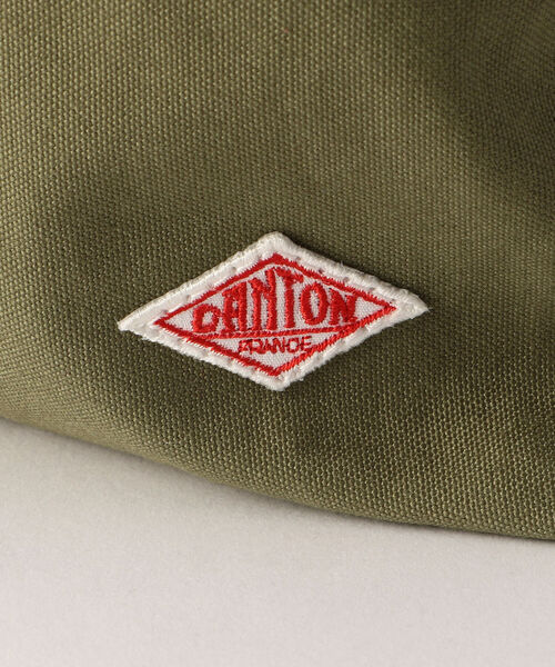 DANTON（ダントン）の「【DANTON/ダントン】 コットンキャンバス横型サコッシュ #JD-7298（ボディバッグ/ウエストポーチ・メンズ・チャコールグレー/ブラック/ベージュ/オリーブ/サックスブルー/キナリ・FREE）」の9枚目の写真