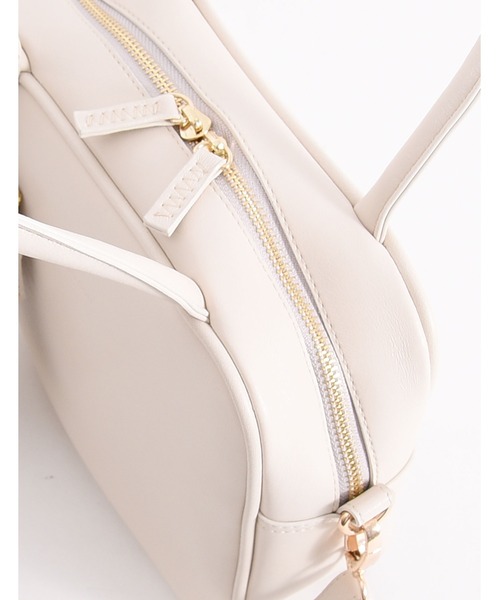 POU DOU DOU（プードゥドゥ）の「チャームポーチ付きトートバッグ（トートバッグ・レディース・ブラック/グレー系その他・8）」の8枚目の写真