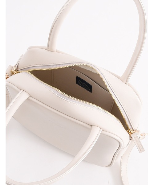 POU DOU DOU（プードゥドゥ）の「チャームポーチ付きトートバッグ（トートバッグ・レディース・ブラック/グレー系その他・8）」の4枚目の写真