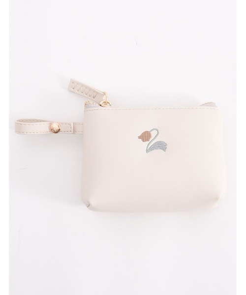 POU DOU DOU（プードゥドゥ）の「チャームポーチ付きトートバッグ（トートバッグ・レディース・ブラック/グレー系その他・8）」の10枚目の写真