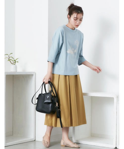 POU DOU DOU（プードゥドゥ）の「チャームポーチ付きトートバッグ（トートバッグ・レディース・ブラック/グレー系その他・8）」の12枚目の写真