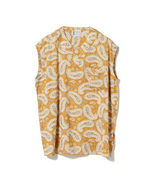 Ray BEAMS（レイビームス）の「TOWN CRAFT × Ray BEAMS / 別注 ペイズリー チュニック（シャツ/ブラウス・レディース・ブラック/イエロー・ONE SIZE）」の11枚目の写真