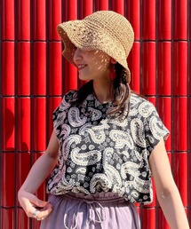 Ray BEAMS | TOWN CRAFT × Ray BEAMS / 別注 ペイズリー チュニック(シャツ/ブラウス)