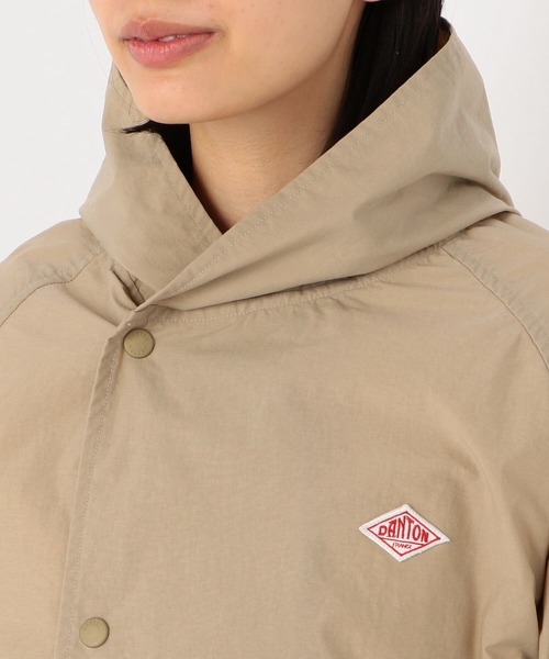 DANTON（ダントン）の「【DANTON】ナイロンフードジャケット NTF WOMEN