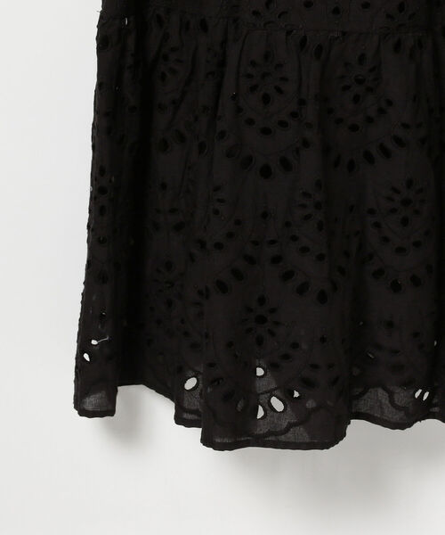 B:MING by BEAMS（ビーミングバイビームス）の「B:MING by BEAMS / カットワーク 刺繍 ワンピース 21SS（ワンピース・レディース・ブラック/ホワイト・SMALL/MEDIUM）」の19枚目の写真