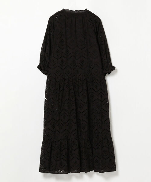 B:MING by BEAMS（ビーミングバイビームス）の「B:MING by BEAMS / カットワーク 刺繍 ワンピース 21SS（ワンピース・レディース・ブラック/ホワイト・SMALL/MEDIUM）」の20枚目の写真