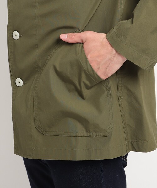 Dessin（デッサン）の「◇DANTON フード付きジャケット JD-8951