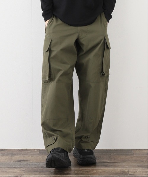 417 EDIFICE（フォーワンセブンエディフィス）の「M-47カーゴパンツ（カーゴパンツ・メンズ・ブラック/カーキ・MEDIUM/LARGE）」の2枚目の写真