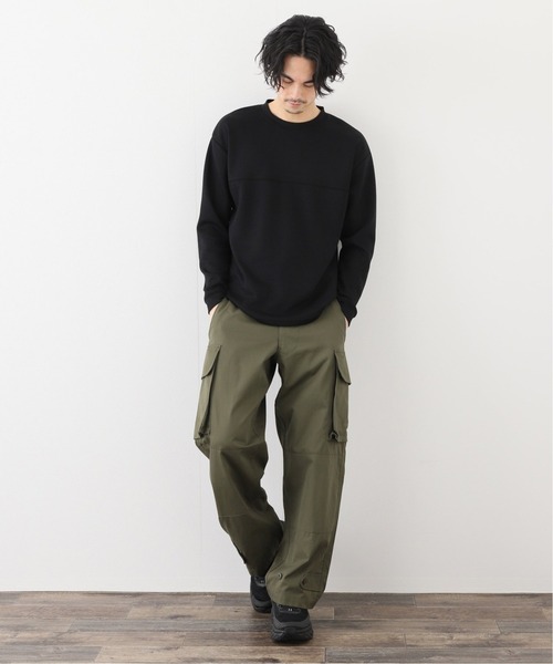 417 EDIFICE（フォーワンセブンエディフィス）の「M-47カーゴパンツ（カーゴパンツ・メンズ・ブラック/カーキ・MEDIUM/LARGE）」の11枚目の写真